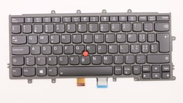 Lenovo ThinkPad X270 A275 Keyboard Swiss Black Backlit 01EP012