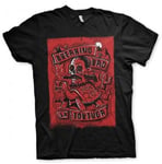 Hybris La Tortuga - Hola Death T-Shirt (Black,4XL)