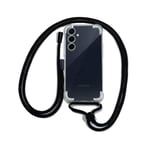 Cool Coque avec Cordon Noir pour Samsung A556 A55 5G