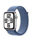 Apple Watch Se (Gps, 2023), 44Mm Silver Aluminium Case With Winter Blue Sport Loop