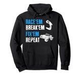 RC Cars Remote Control Racing Car Remote Controlled Car Pullover Hoodie