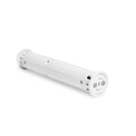 Blackroll Booster med Micro USB-laddare - Effektiv muskelavslappning för löpare och fitnessentusiaster, Färg: Vit