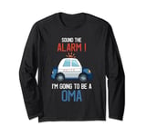 I'm Going To Be A Oma Police Car Baby Reveal Party Long Sleeve T-Shirt