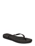 Flip Flop With Glitter Black Ilse Jacobsen