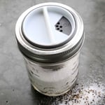 Mason jar Salt & pepper Shaker lid regular mouth