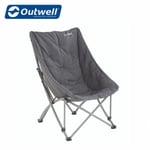 Outwell Tally Lake Chair - Grey Camping Caravan Motorhome Fishing 2024 Model