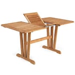 Brafab Cornelia utebord teak 125-185 cm