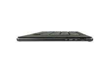 Delock Smart TV - tangentbord - med pekplatta - tysk - svart
