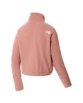 The North Face 100 Glacier Cropped 1/4 Zip W Rose Dawn (Storlek L)