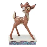 Jim Shore Enesco 6013064 Disney Traditions Figurine de Noël Bambi 11,3 cm