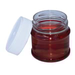 Plastburk med skruvlock, 50 ml - 10 st