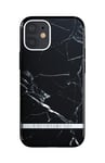 RICHMOND & FINCH Designed for iPhone 12 Mini Case, 5.4 Inches, Black Marble Case, Shockproof, Fully Protective Phone Cover
