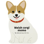 Greeting Life Notisblock Corgi