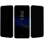 Samsung S9 Plus Privacy FullFrame Härdat glas 0.26mm 3D 9H Transparent