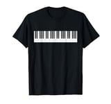 PIANO KEYBOARD KEYS LESSONS PRACTICE PRETEND I'M A PIANO T-Shirt