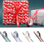 Christmas Washi Tape Rolls Xmas Decorative Paper Masking K 11