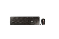 CHERRY DW 9100 SLIM - sats med tangentbord och mus - schweizisk - svart/brons Inmatningsenhet