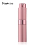 8/15ml Perfume Atomizer Refillable Bottles Spray Case Pink 8ml