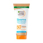 Ambre Solaire Sensitive Advanced hypoallergen skyddande kroppsmjölk SPF50+ 175ml