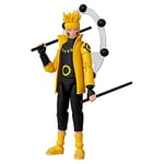 Anime Heroes Action Figure Uzumaki Naruto Sage Of Six Paths Mode | 17cm Naruto Figure With Extra Hands And Accessories | Naruto Shippuden Anime Figure | Bandai Action Figures For Boys And Girls