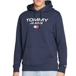 Sweat À Capuche Marine Homme Tommy Hilfiger Entry