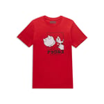 Sonic The Hedgehog Knuckles Katakana Women's T-Shirt - Red - L