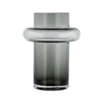 Lyngby Glas - Tube vase 20 cm smoke glass