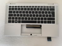 HP EliteBook x360 1030 G7 M16979-091 Norwegian Keyboard Norway Norse Palmrest