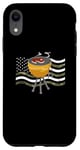 Coque pour iPhone XR BBQ Grill Drapeau Américain Barbecue 4 juillet Grilling US