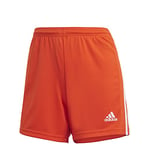 adidas Women's Squadra 21 Shorts (1/4), Team Orange/White, XS
