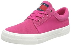 Tommy Jeans Women Trainers Lace Up Vulcanised, Pink (Gypsy Rose), 5 UK