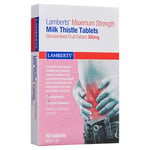 LAMBERTS Maximum Strength Milk Thistle - 30 x 300mg Tablets