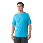Smartwool Kortärmad T-shirt Merino Sport 120 Blå XL Man