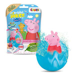 CRAZE INKEE Bombe de bain enfant PEPPA PIG Jouet Boule de bain moussant avec figurine à l'intérieur pour bébé 43127, 1 Unité (Lot de 1)