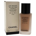 Chanel SPF25 Les Beiges Beautiful and Natural Look Maquillaje Number 40, 30 ml