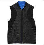 Lacoste Sport Gilet Blue Reversible Quilted Lightweight Vest | S/M Small FR48