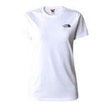The North Face Womens S/S Outdoor Graphic Tee (Vit (TNF WHITE) Large)