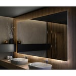 Artforma - Miroir led Lumineux 200x90 cm de Salle de Bain Mural AmbientLine avec éclairage Blanc Froid 7000K L58 Transparent