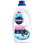 Ecozone Ultra Concentrated Laundry Liquid, Non Bio Detergent, Washing Machine Clothing Stain Removal & Cleaning Solution, Natural Vegan & Non Toxic, Eco Friendly, Gentle on Skin, 50 washes (2L)
