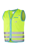 Reflexväst Wowow Crazy Monster Jacket grön/reflex m