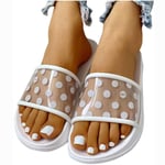 DYSandals Slipper Plus Size Summer Women Wave Point Flat Casual Sandals Ladies Comfortable Beach Shoes Flip Flops,R1,39