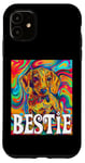 Coque pour iPhone 11 Bestie Dog Best Friend Puppy Love