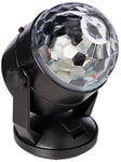 Tinc Boogie usb powerd Mini Disco DJ 3W Stage RGB LEDs, Sound Activation and Rotation. Glitter Ball Changing Light for Home, School or Office, Multi-Colour(package may vary)
