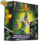 Mighty Morphin Power Rangers 50 Piece Toy Battle Bike Construction Sets