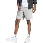 adidas Men Essentials Fleece 3-Stripes Shorts, L