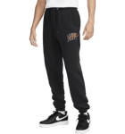 Nike M Club Fleece Cuffed Pants Collegehousut BLACK/ORANGE