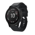 Silikonarmband Garmin Fenix 5S Svart