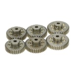 Luntus 48DP 3.175mm 36T 37T 38T 39T 40T 41T Pinion Motor Gear Combo Set for RC Car Brushed Brushless Motor