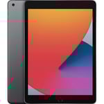 Apple iPad 8:e Generationen (2020) 32GB - Space Gray (Refurbished)