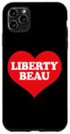 Coque pour iPhone 11 Pro Max J'aime Liberty Beau, j'aime Liberty Beau Custom